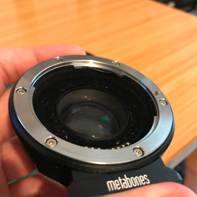 Metabones Ultra .71 Speedbooster - Canon EF to MFT in Cameras & Camcorders in City of Halifax - Image 3