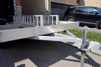 Rare 2022 Legend Aluminum ATV Trailer — Like New, Lightweight & Ready to Haul This is a rare opportu...