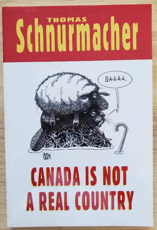 1996 THOMAS SCHNURMACHER CANADA BOOK - SIGNED -