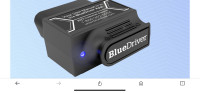 Blue tooth blue driver for scanning cars