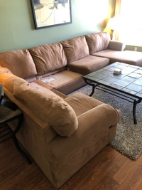 (Pending) 3 Piece Sectional - Free 