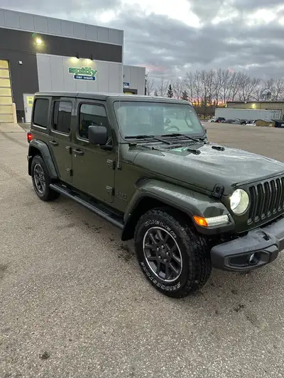 2021 Jeep Wrangler 4x4 unlimited. This Jeep has been nothing but good to me and unfortunately I’m lo...