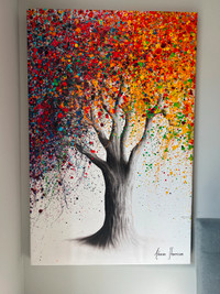 Wall painting - Tree (26"x40"x1.5")
