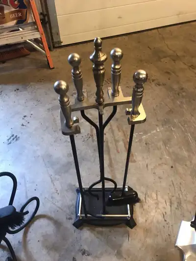 Wood stove tool racks, View more