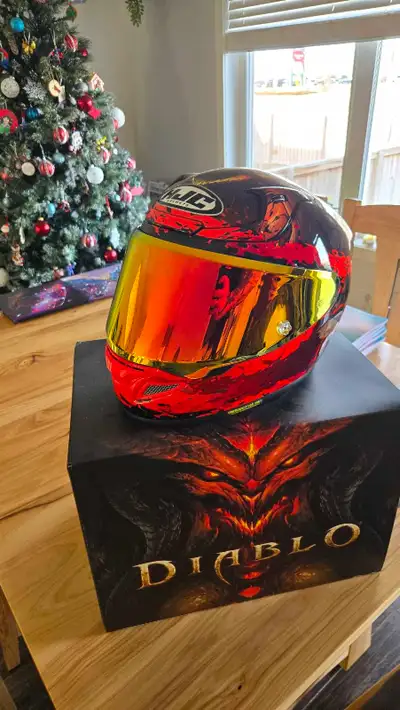 Times are tough. My loss, your gain. Selling my (basically brand new) limited edition HJC RPHA 12 he...