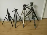 TRIPODS  -VARIOUS SIZES 4 TO CHOOSE FROM CAMERA / VIDEO RECORDER