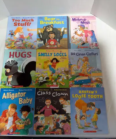  Robert Munsch Books lot of 9 Illustrated Scholastic , View more