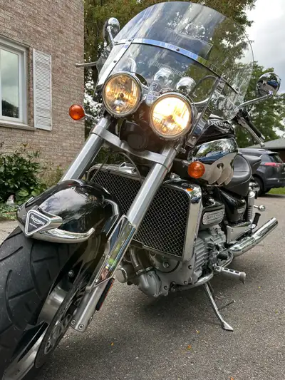 2006 Triumph Rocket 3 for sale, less than 20,000KM on the motor, with lots of accessories and cruise...