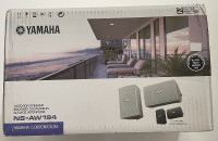 Yamaha Outdoor Speakers (Pair) with mouting brackets