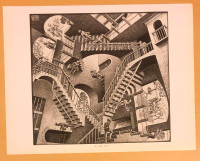 M.C. Escher art poster prints $5 each (5 for $20) 11x14