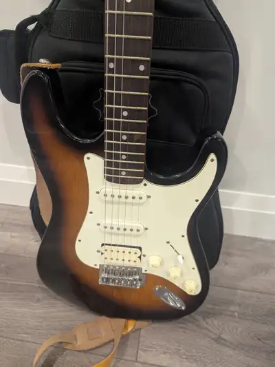 Oscar Schmidt Washburn Shadow Body Electric Guitar  & Stand, View more