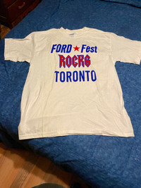 Ford Fest T-shirt In Memory of Rob Ford - new - size large