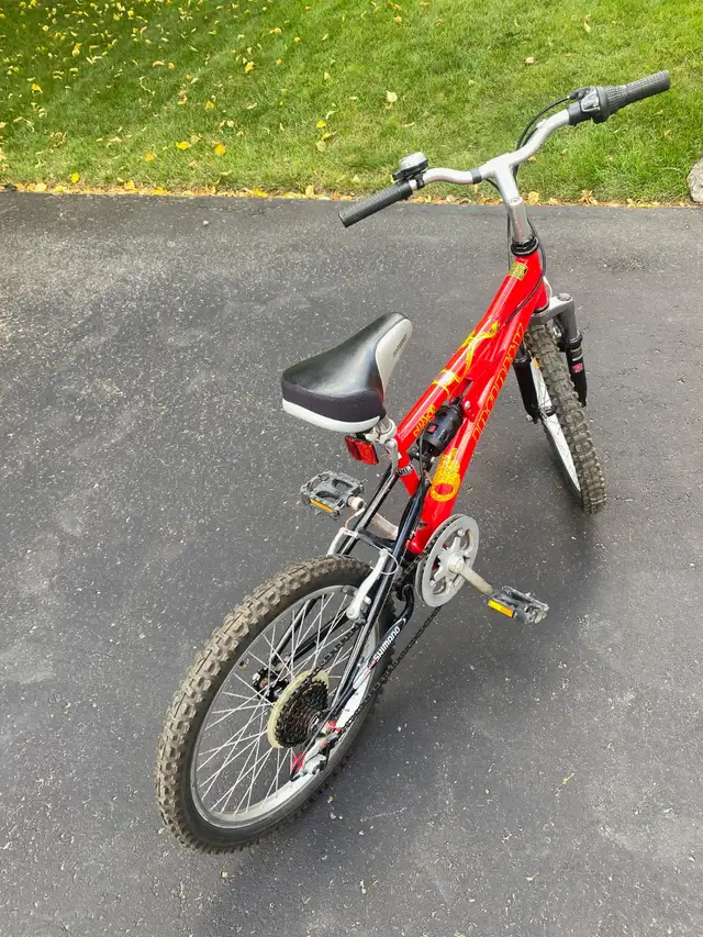 Kids mountain bike - 20 inch wheels, 6 speed excellent condition in Kids in Markham / York Region - Image 5