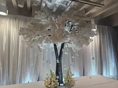 Create a beautiful statement with our premium Artificial Cherry Blossom Trees, featuring full, lifel...