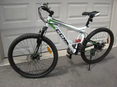 24 speed 26" CCM Apex Dual Suspension mountain bike, View more