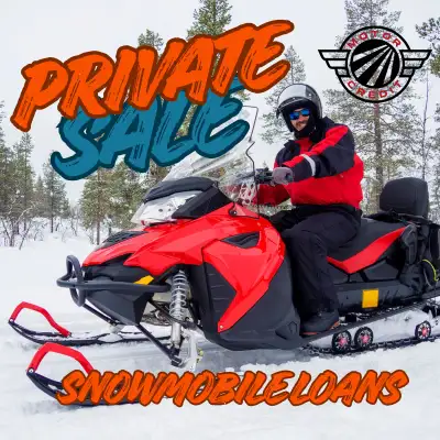 Private Sale Snowmobile Financing – Local, Trusted, and Easy Buying a sled from a private seller? Mo...
