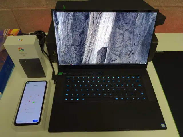 NOS Razer Advanced 15 OLED 4k touch 2080/MAX Q laptop in Laptops in City of Montréal - Image 3