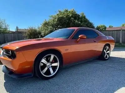 2011 DODGE CHALLENGER SRT8 WITH ONLY 50,000 LOW KMS., SHOW STOPPER, ALL ORIGINAL, INDOOR STORED, NEV...