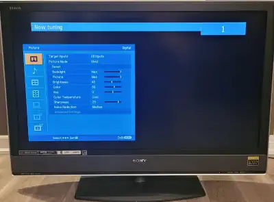 SONY LCD Bravia 46” Full HD 1080 TV, View more