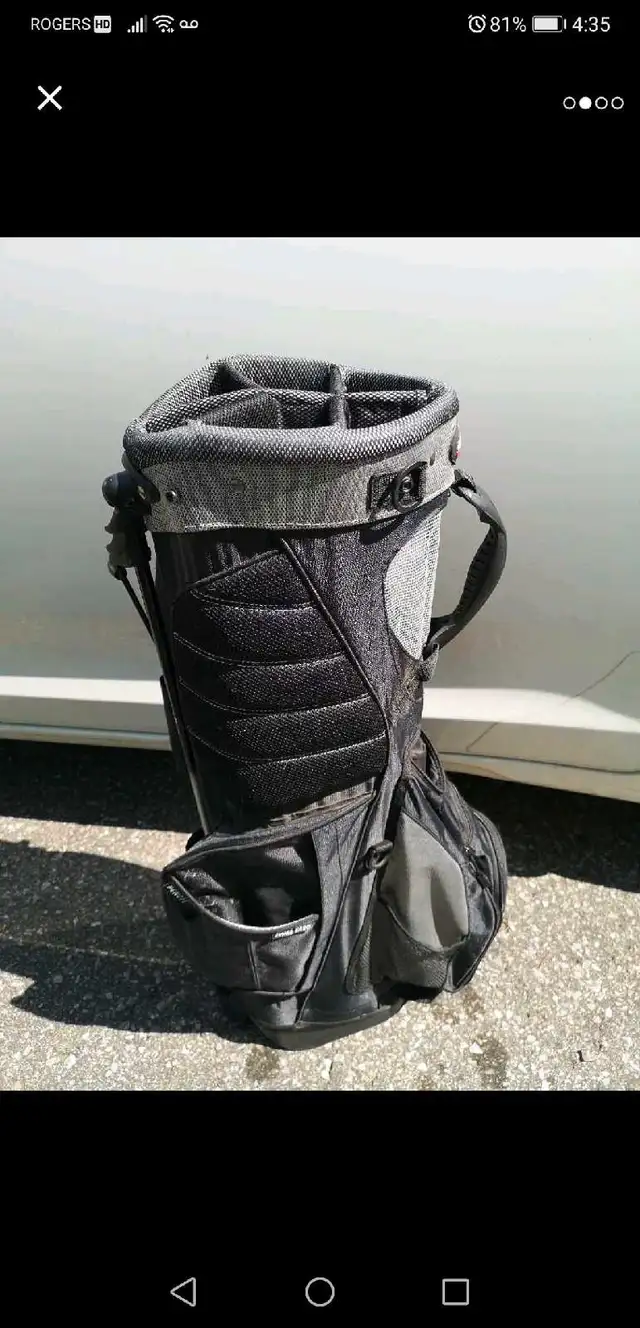ALIEN STAND UP GOLF BAG NO COVER in Golf in Barrie - Image 3