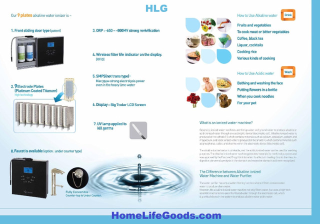 AWESOME Suite of Alkaline Water Ionizers for Home and Business! in Health & Special Needs in City of Toronto - Image 3