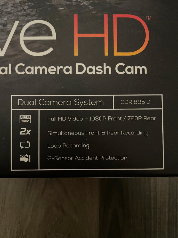 Cobra Full HD Dual Channel Dash Camera in Cameras & Camcorders in Abbotsford - Image 2