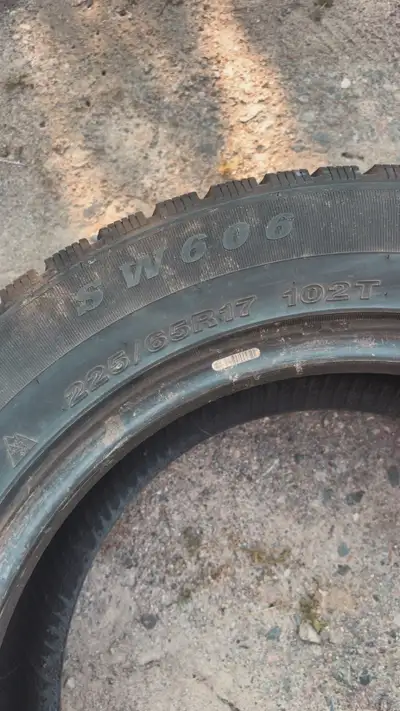 Winter tires with still lots of life