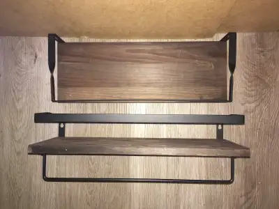 Wall shelf set of 2, View more