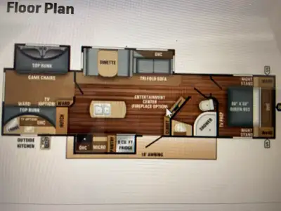 2018 Jayco Eagle trailer for sale, ideal for use as permanent or semi permanent residence în a trail...