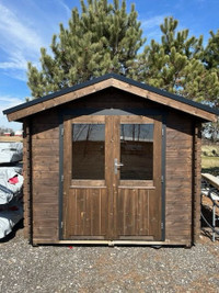 Brand New Shed (8X8) - Baltic Spruce 