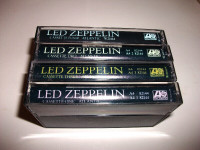 Led Zeppelin - Compilation 4 cassettes audio (1990)