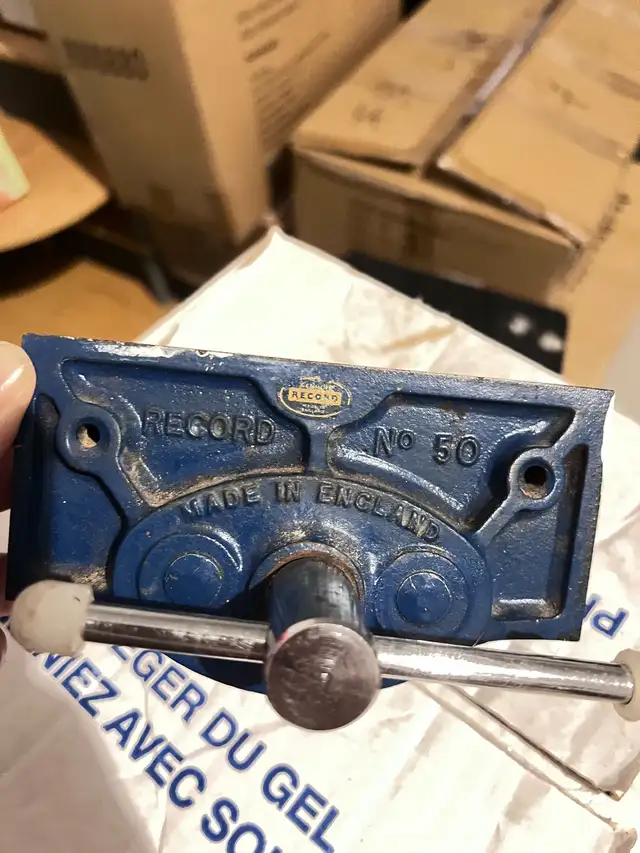 Record vise 6” Made in England