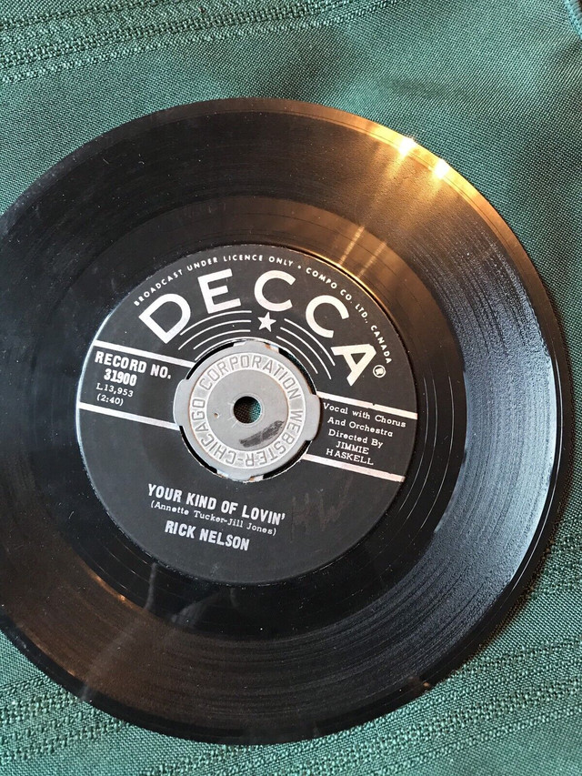 Rick Nelson single vinyl 1966 in CDs, DVDs & Blu-ray in Thunder Bay - Image 3