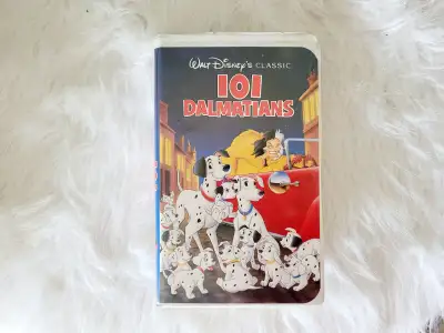 Rare Vintage Clam Shell Black Diamond 101 Dalmatians VHS 1263. One of Disney's all time greatest cla...