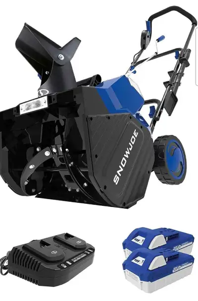 snow Joe snow blower, View more