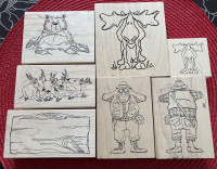 Hunting Rubber Stamps