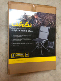 Cabela blind chair in unopened box