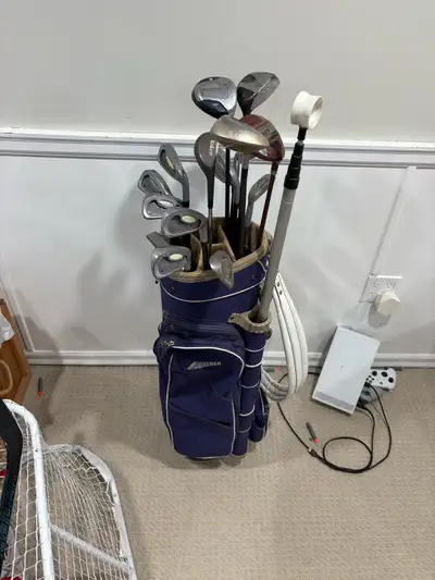 Full set + of women’s golf clubs and bag right handed , View more