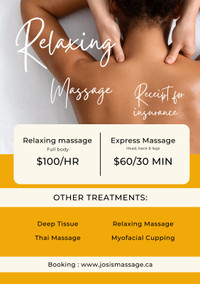 Massage Therapy- RMT