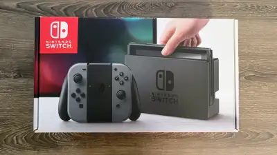 Nintendo Switch v1 – Rare Unpatched – Mint w/ Box, View more