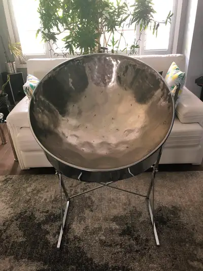 Tenor Steel Pan + Stand & Case – Handcrafted in Trinidad, View more
