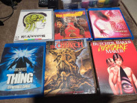 Assorted Horror Bluray, Shout Factory, Vinegar Syndrome