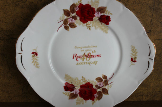 40 anniversary plate wedding in Arts & Collectibles in Moncton