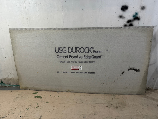 USG DUROCK Cement board  in Floors & Walls in St. Catharines