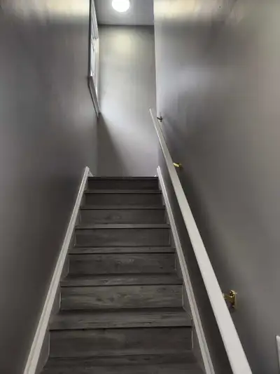1 bedroom upper unit for rent.