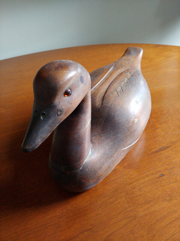 Vintage Wooden Decoy, carved by Ron Sadler in Arts & Collectibles in Ottawa