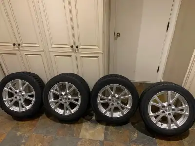 Yokohama ICE Guard iG52C winter tires & rims. Off Hyundai Veloster. Fits dodge caliber and other veh...