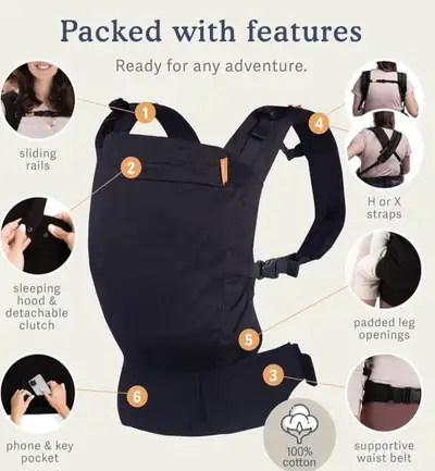 Beco Toddler Carrier with Extra Wide Seat, View more
