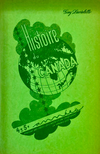 Antiquité 1958 Collection. Histoire du Canada 4e-5e années