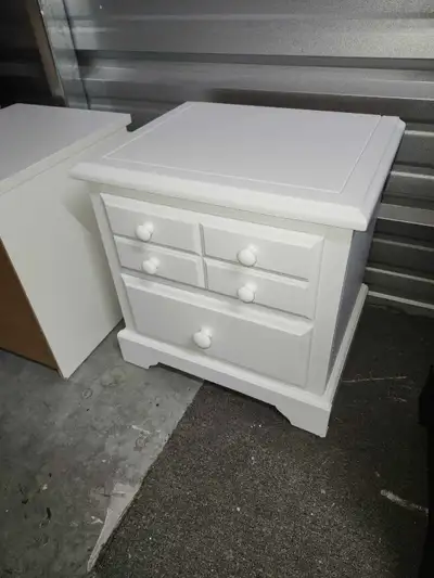 White nightstand, View more
